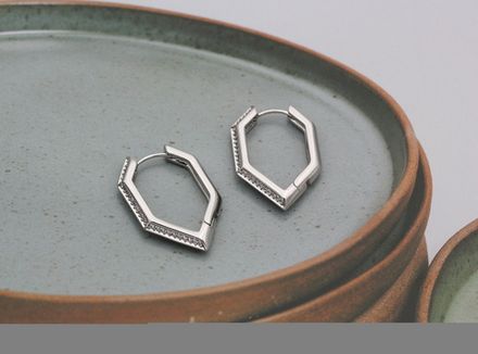 Серьги-Кольца Geometria 29мм