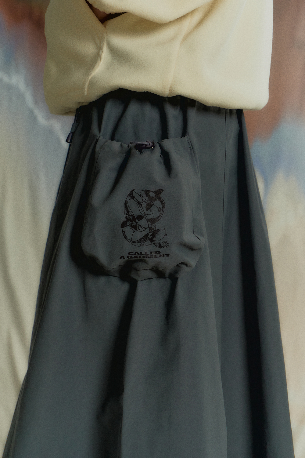 Юбка Called a Garment Niwa Skirt "Graphite"