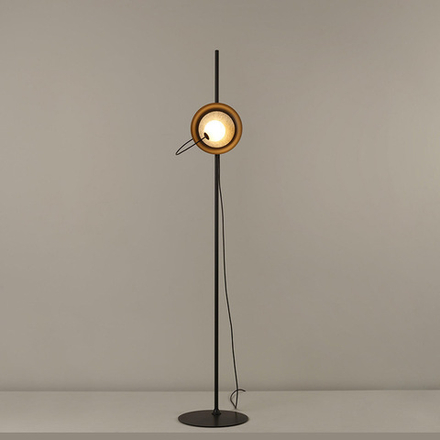 Floor design lamp  Wire by Milan (Black,  D25)