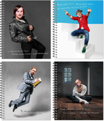 Тетрадь общая 48 листов на металлическом гребне "Модные классики 2"