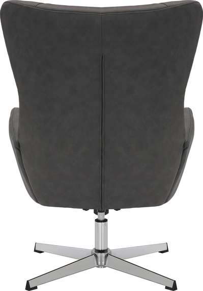 Кресло мягкое Everprof Apple Ткань Темно-серый