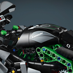 Конструктор LEGO Technic 42170 Мотоцикл Kawasaki Ninja H2R — фото 10