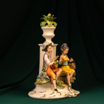 Фарфоровая мануфактура Capodimonte «Сбор урожая яблок»