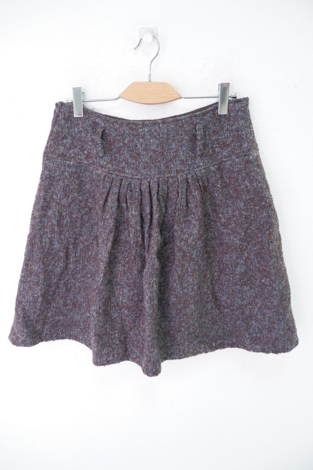 Юбка серая красивая 50 размер