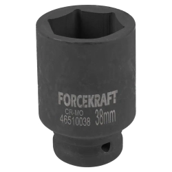 Головка ударная глубокая 3/4'', 38мм (6гр.) FORCEKRAFT FK-46510038