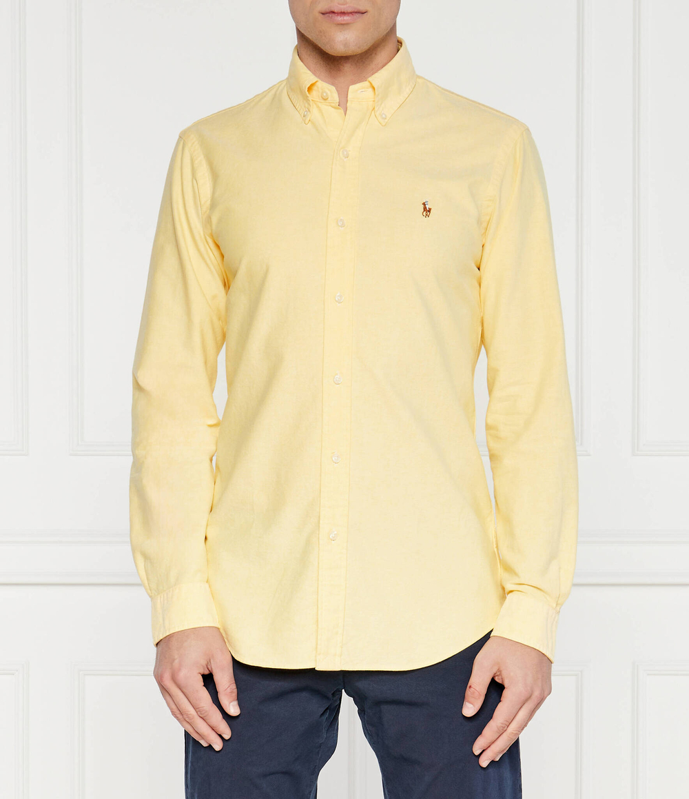 Рубашка POLO RALPH LAUREN - желтый(710805562)