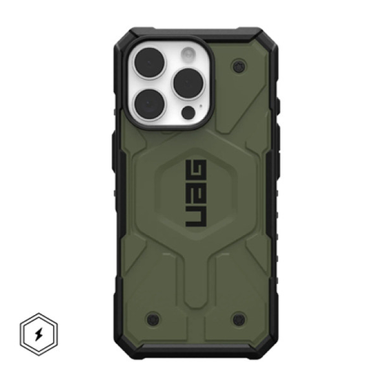 Чехол UAG Pathfinder для iPhone 16 Pro 6.3&quot;оливковый (Olive Drab) 114468117272
