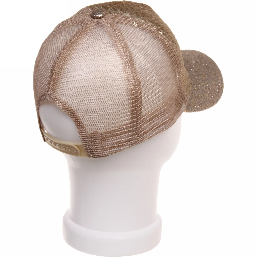 Бейсболка «Fashion city», пайетки, микс 3 цвета, р .58