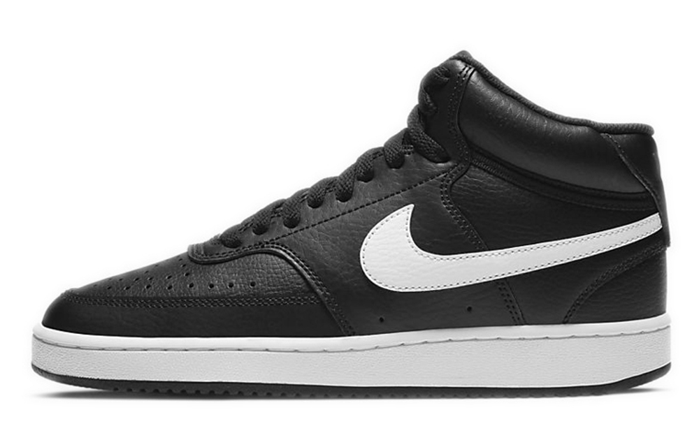 Женские кроссовки Nike Court Vision Mid 'Black And White' CD5436-001