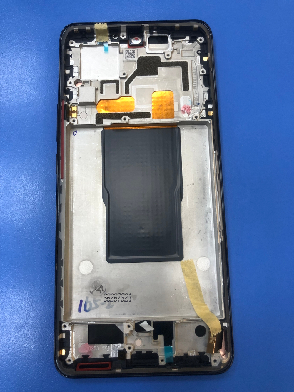 Xiaomi Redmi 12T Pro Дисплей в сборе с тачскрином и чёрной рамкой Оригинал Сервисный (560003L12U00)