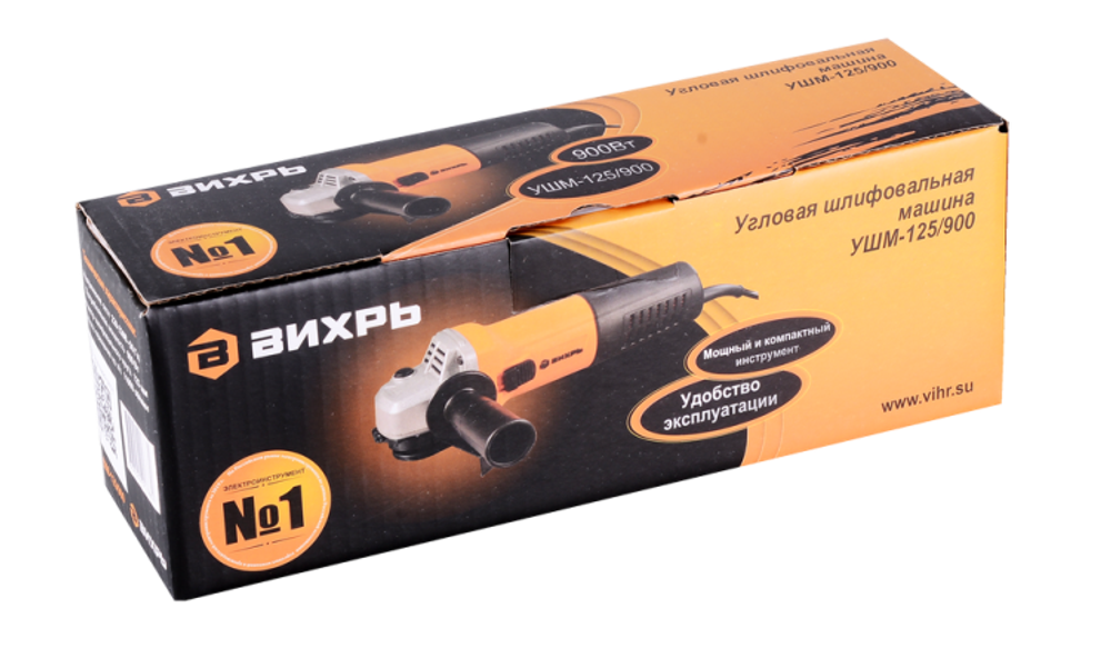 Углошлифовальная машина (болгарка) Вихрь УШМ-125/900