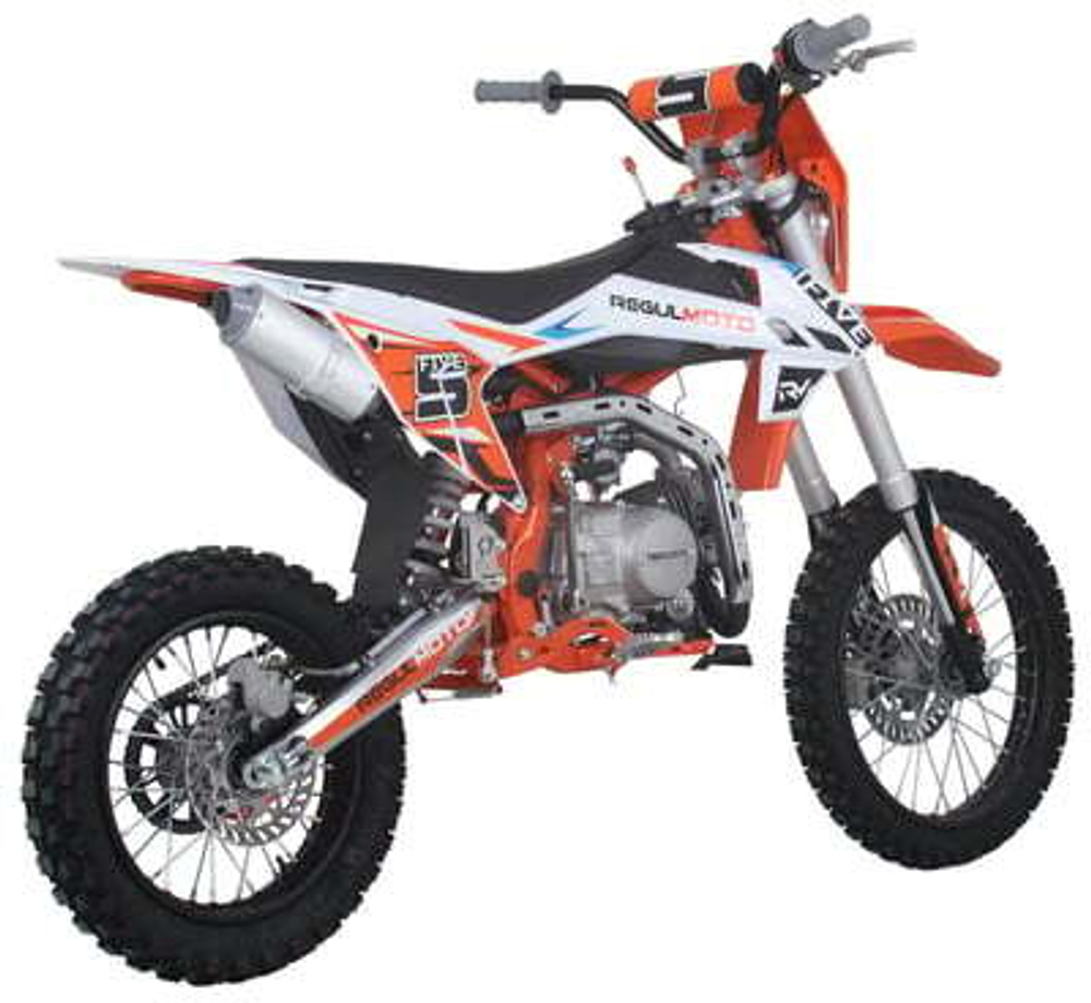 Мотоцикл REGULMOTO FIVE EA (ПОЛУАВТОМАТ КПП) PITBIKE