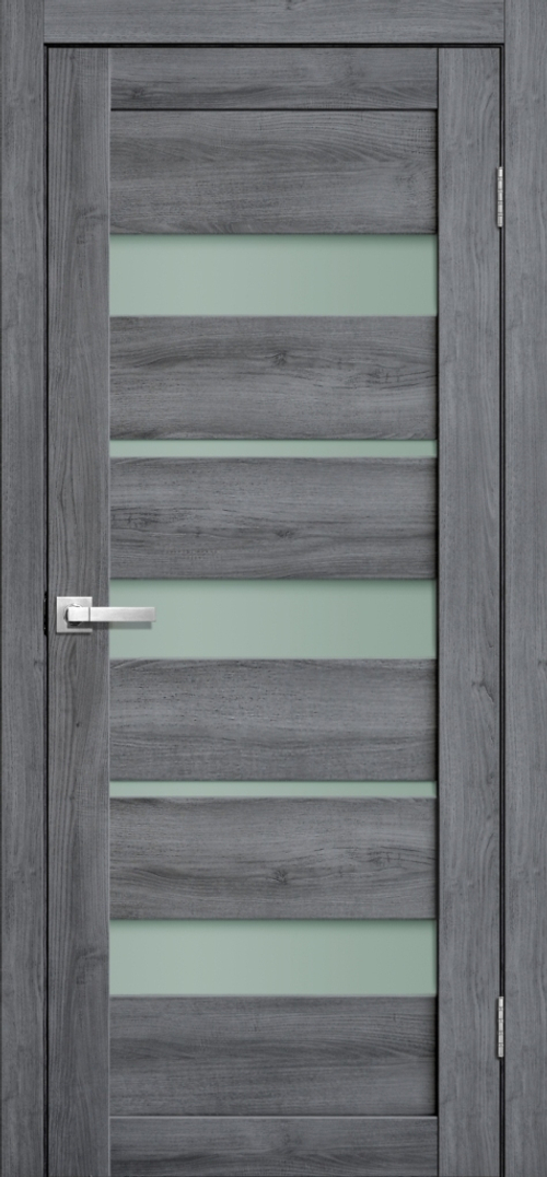 Межкомнатная дверь Lite Doors L20 Дуб стоунвуд 3D