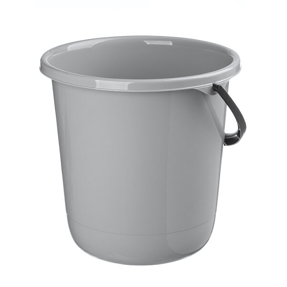 Ведро "Etna" круглое 10л (серый)