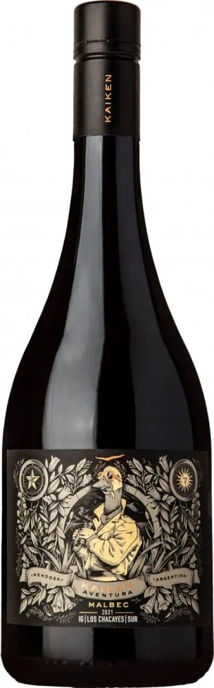 Вино Кайкен Авентура Мальбек Лос Чакайес Норте сух крас 0,75 14,5% Кайкен Аргентина