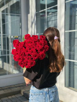 купить букет из 35 красных роз казань доставка