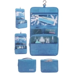 Косметичка - органайзер «Classic», цвет красный, в склад. виде 20*24*9, в расклад. виде 42*24*9см (несессер)