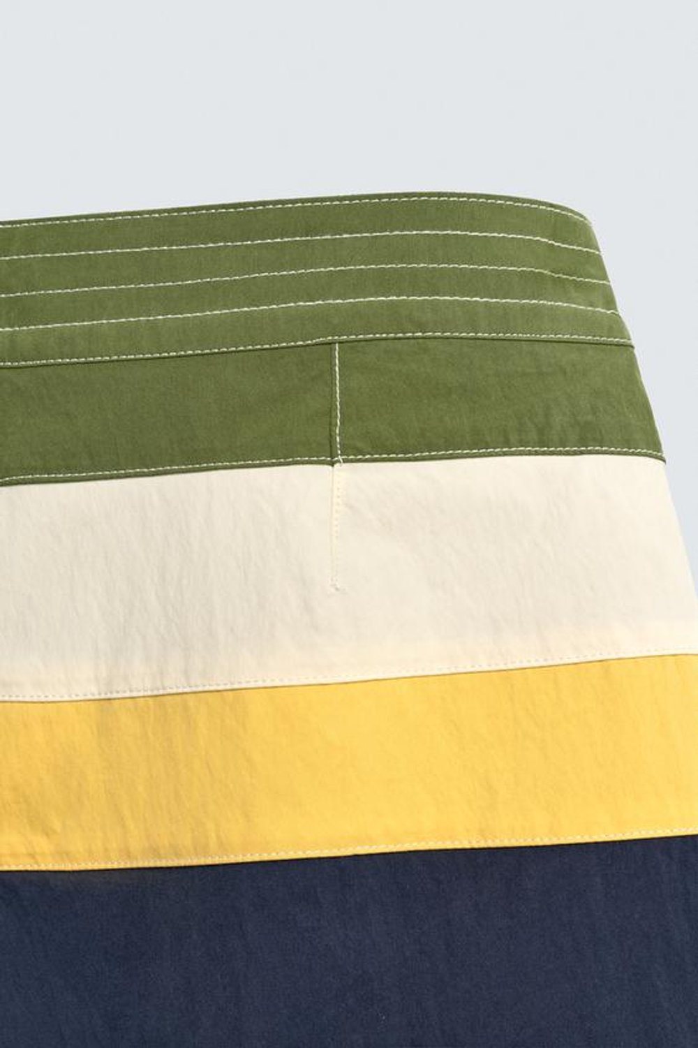 ZARA ДЛИННЫЕ ПЛАВКИ С ПОЛОСАМИ, РАЗНОЦВЕТНЫЙ