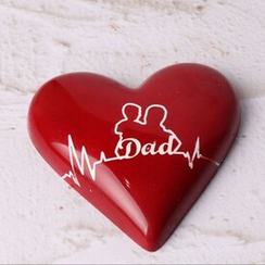 386 | Форма для шоколадных конфет "Большое сердце" (275*175 мм)