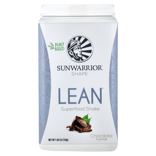 Sunwarrior, Shape, Lean™, коктейль с суперфудами, со вкусом шоколада, 720 г (1,59 фунта)