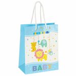 Пакет подарочный 17,8x9,8x22,9 см, ЗОЛОТАЯ СКАЗКА "Для мальчика", ламинированный, 606571