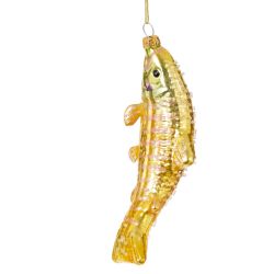 GAEM Украшение новогоднее "Рыба", L6 W6 H16 см