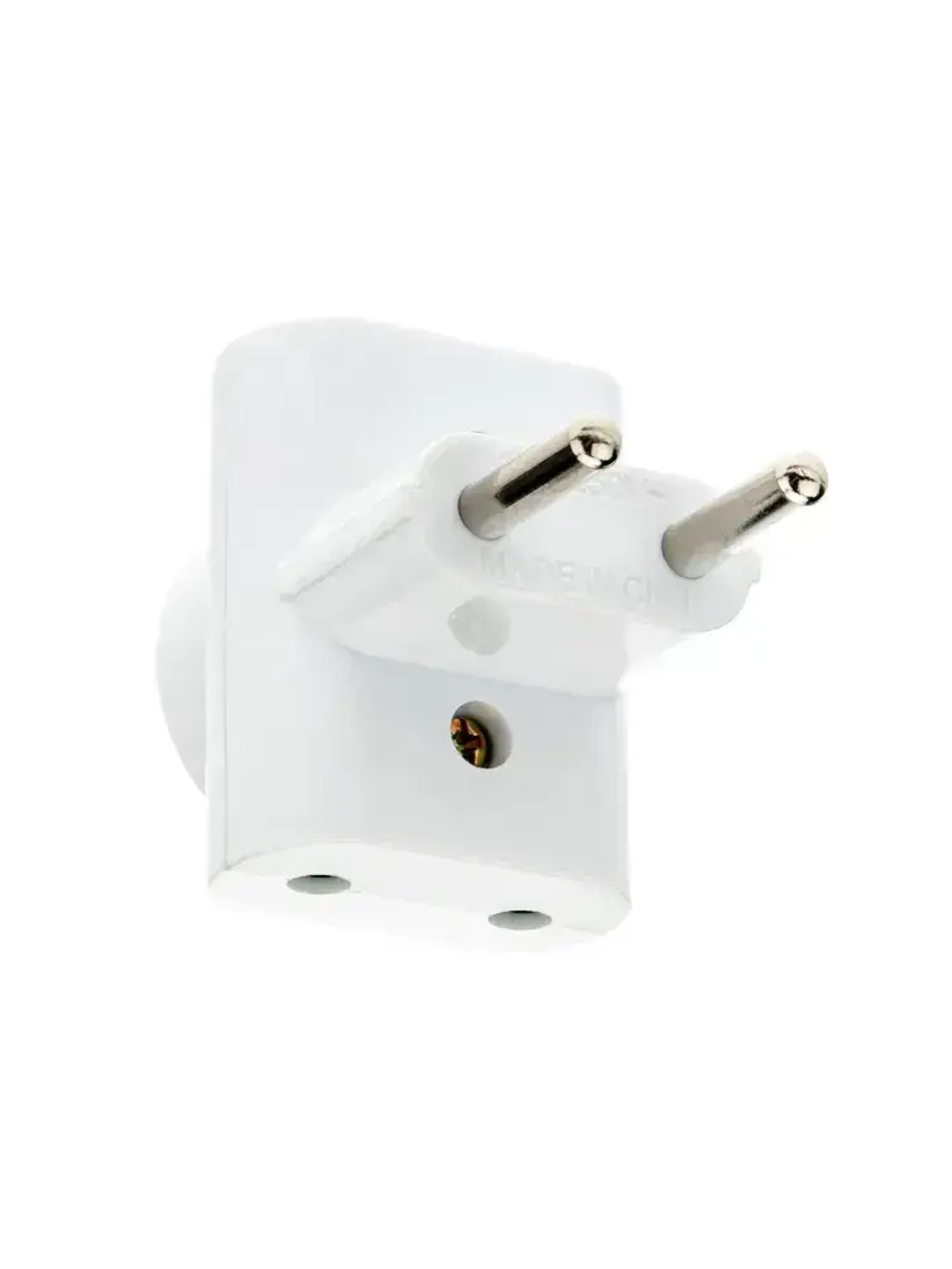duwi Тройник для розетки компактный, белый 27401 8