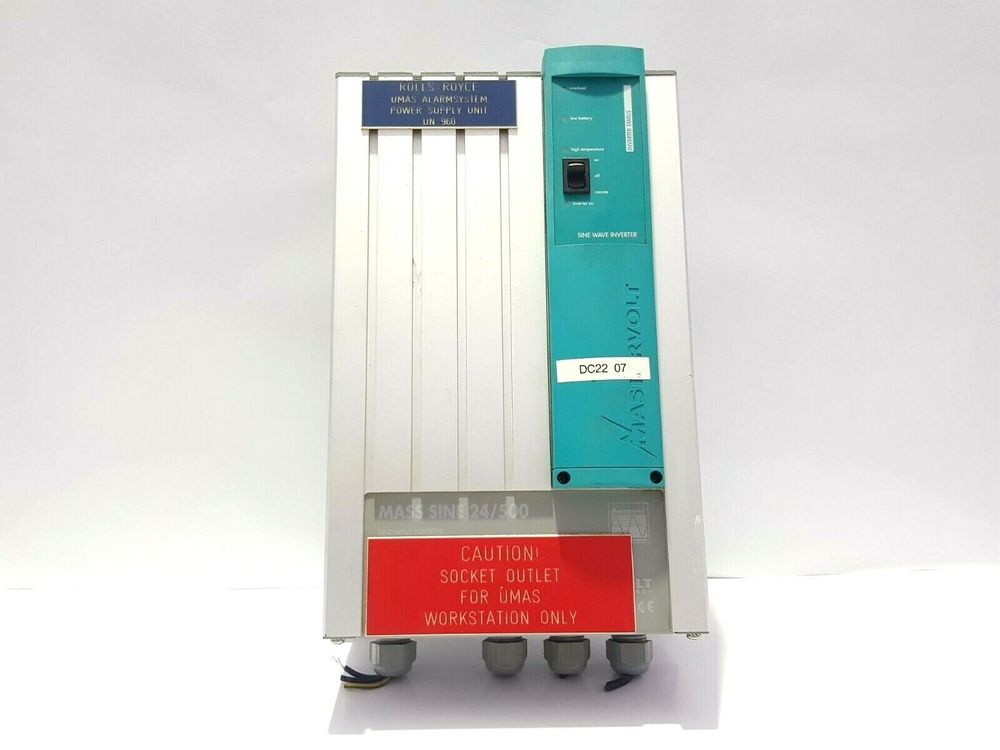 MASTERVOLT MASS SINE WAVE INVERTER 24/500 024020500