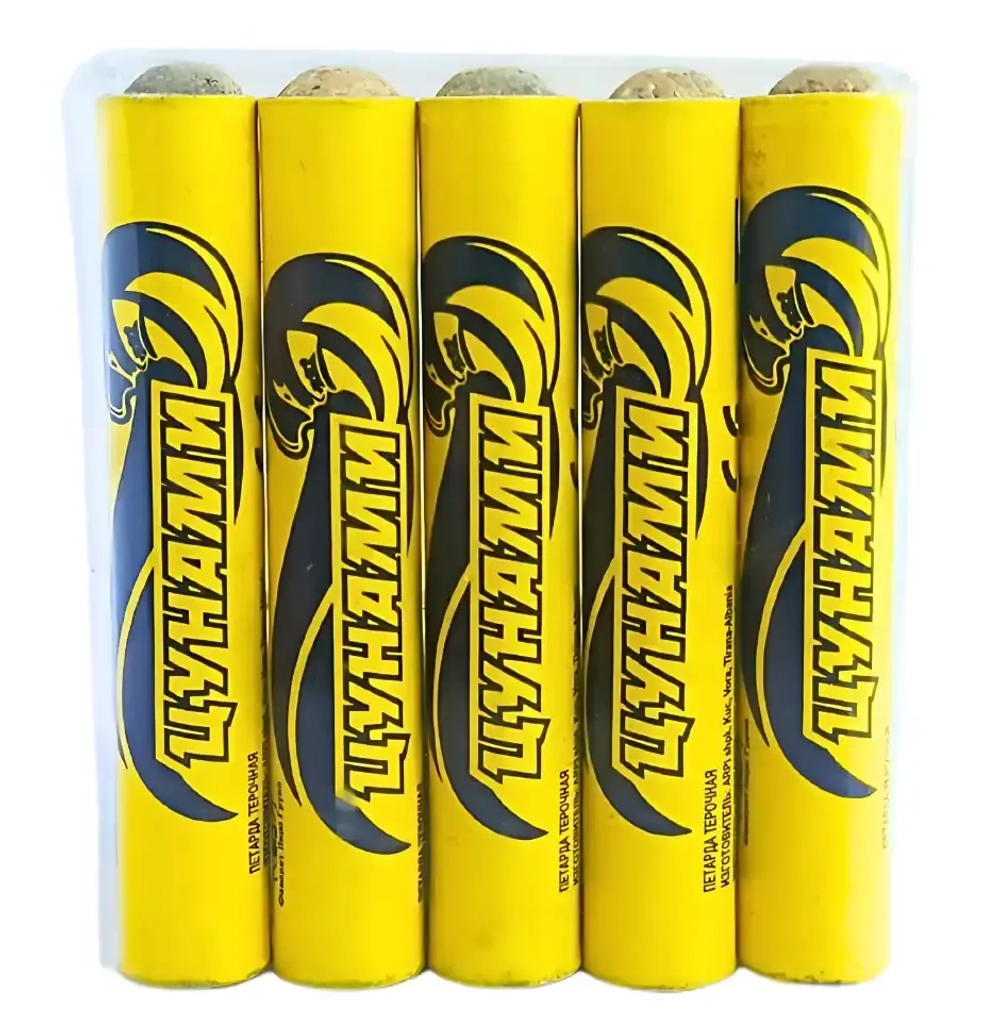 Петарды шумовые Цунами — купить с доставкой даже в Секиро, упаковка 5 штук от Фаворит Пиро Групп