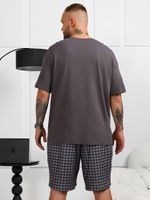 Фуфайка (футболка) мужская Генри-4 Виотекс ГРАФИТОВЫЙ