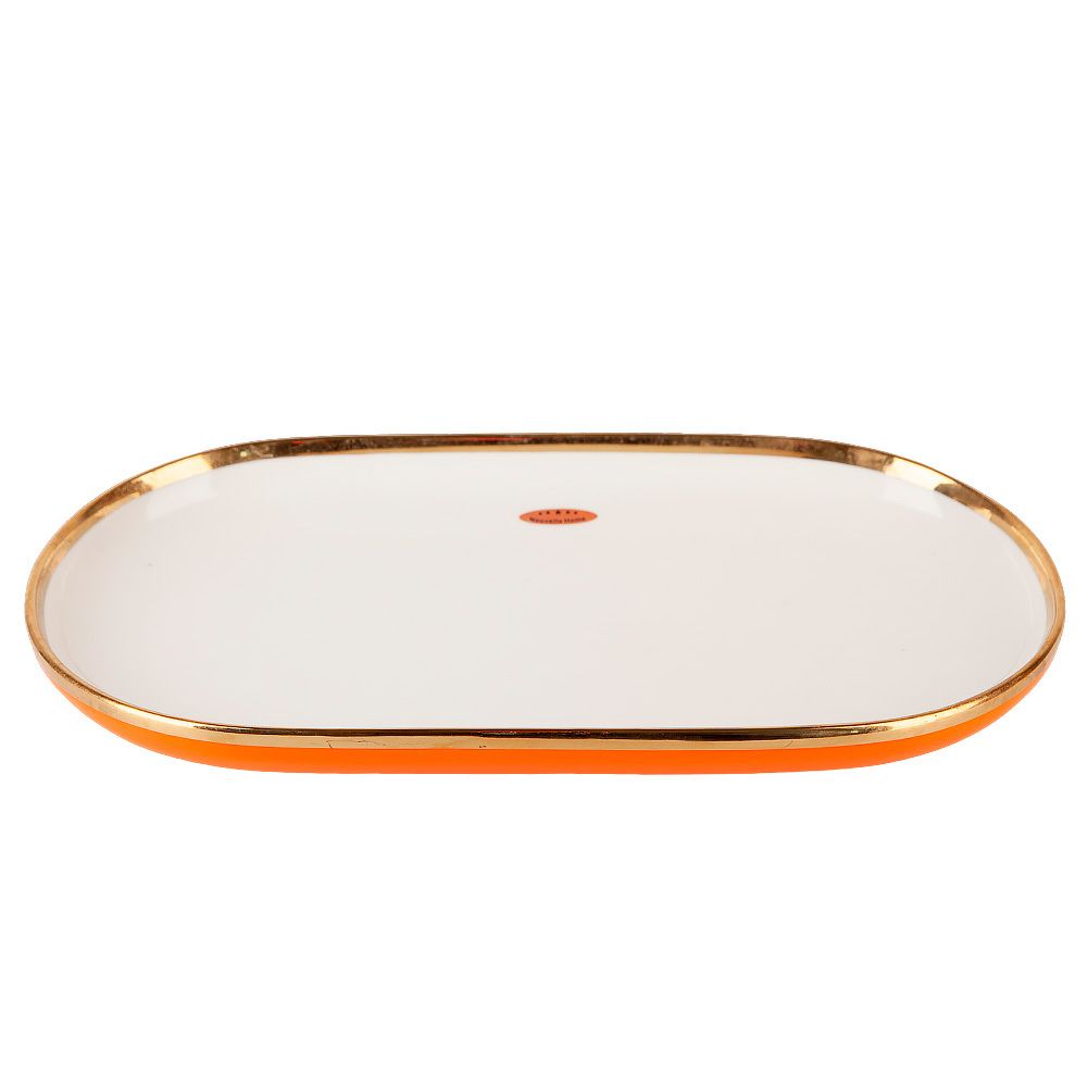 Блюдо сервировочное "Royal line. Orange" 30*16,3*3см. (min4) (транспортная упаковка)