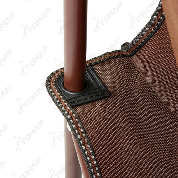 Кресло складное коричневый 140 кг (N-249-B-1) NISUS (пр-во Тонар)