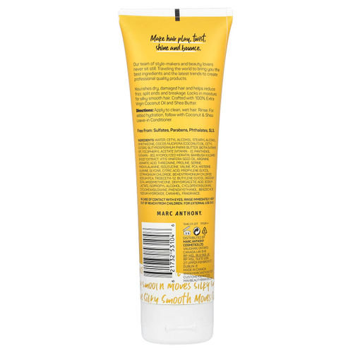 Marc Anthony, Питательный кондиционер с кокосом и ши, 250 мл (8,45 жидк. унц.)
