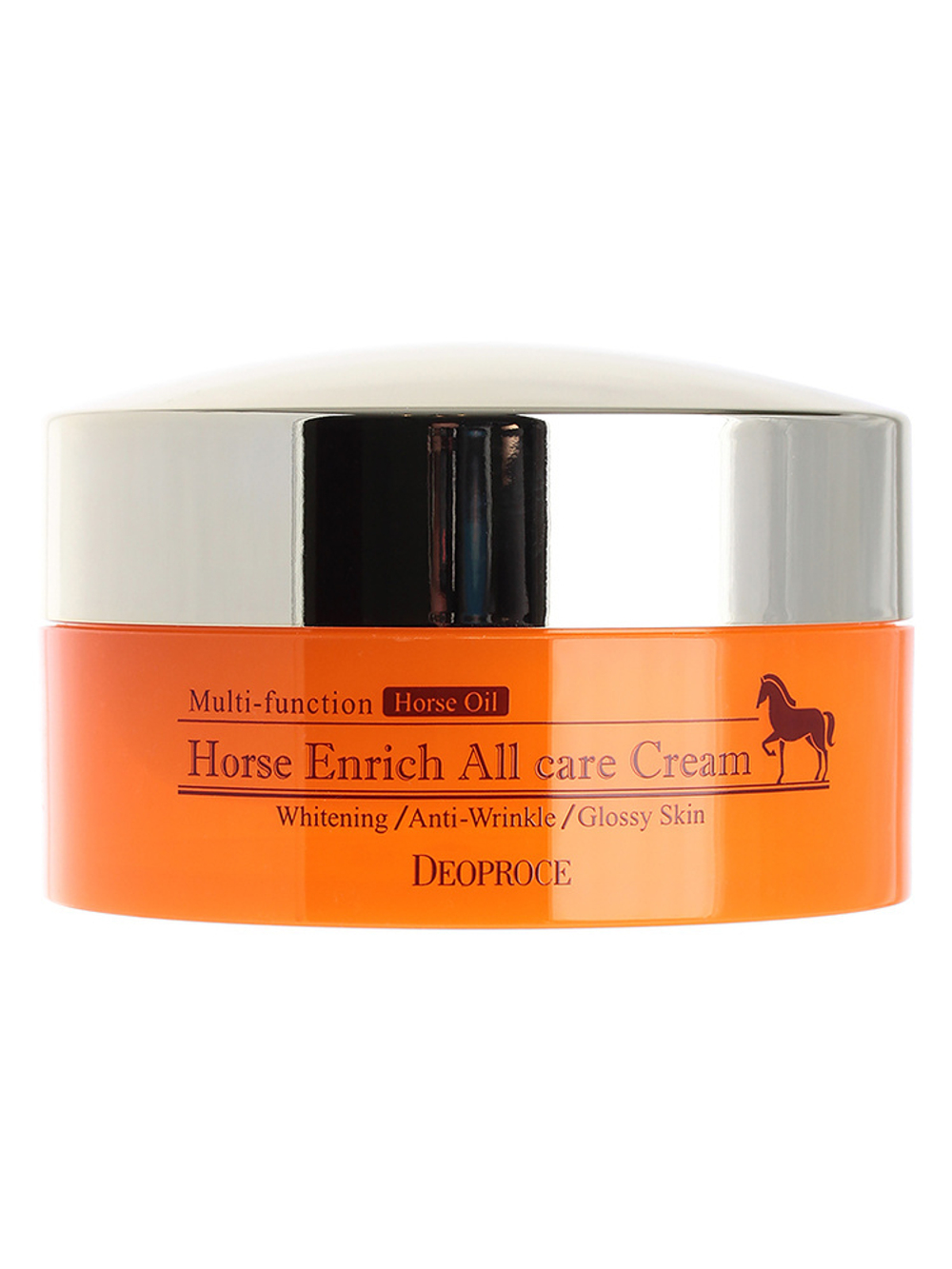 Deoproce Крем для лица питательный с лошадиным жиром Deoproce Horse Enrich All Care Cream, 100гр