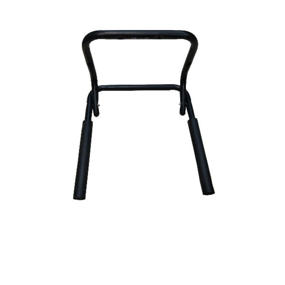 Держатель вело настенный горизонт. HORST сталь, складной,черный до 20 кг. H040 (00-170302)