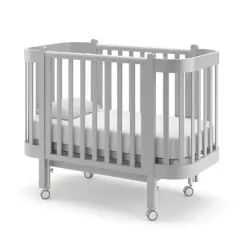 Детская кроватка с продольным маятником Гандылян Молли Белая Ночь
