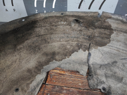 Подкрылок задний правый BMW X3 (G01) 17-нв Б/У Оригинал 51717394818