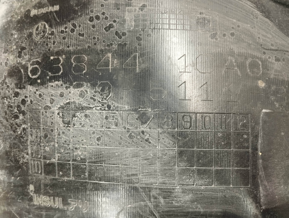 Подкрылок передний правый Infiniti FX 2 QX70 (S51) 08-17 Б/У Оригинал 638441CA0A