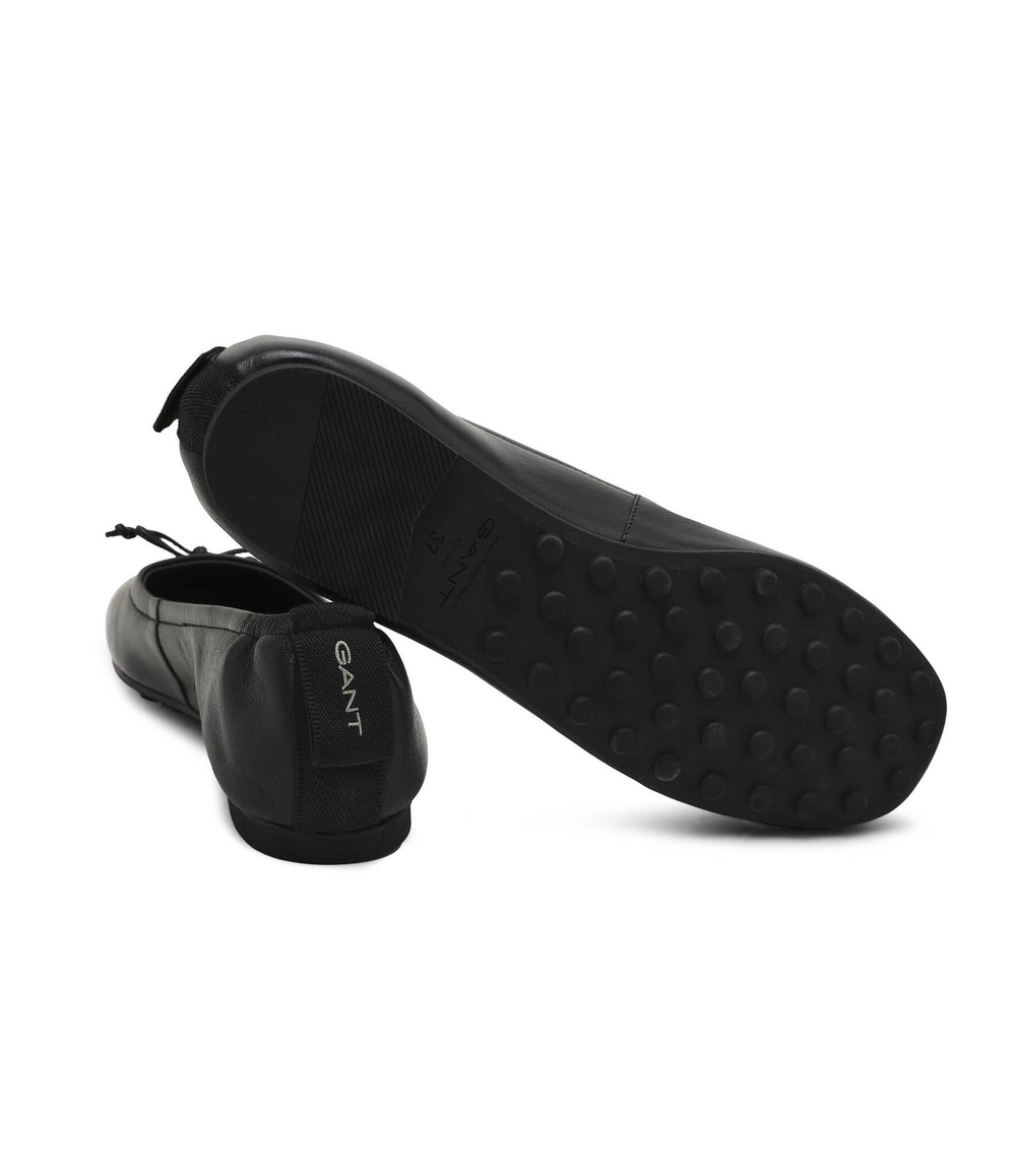 Кожаная балетка Mihay Gant - черный(28511556)