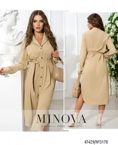 Платье 3178-песочный Minova