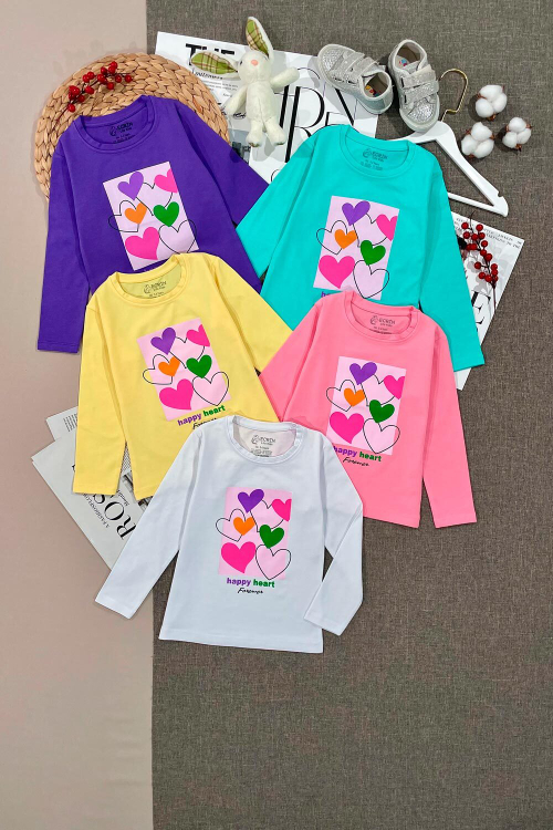 Лонгслив для девочек