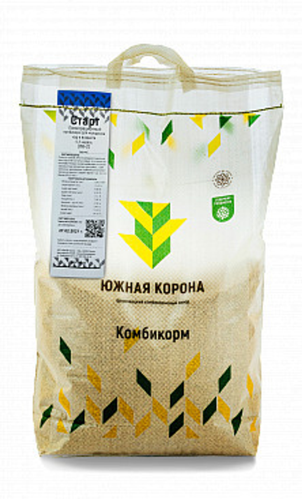 Комбикорм для молодняка кур в возрасте 0-7 недель СТАРТ, 5 кг