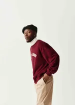 Толстовка Called a Garment College вишневая