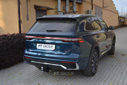 Фаркоп PT GROUP /съемный квадрат/ GEELY Monjaro 2021- (паспорт и сертификат в комплекте)(без электрики) арт.GMN-21-991122.00