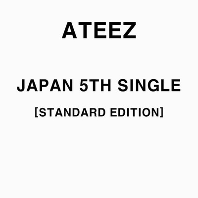 (ПРЕДЗАКАЗ) Альбом ATEEZ - TBD JAPAN 5th Single Album STANDARD Edition
