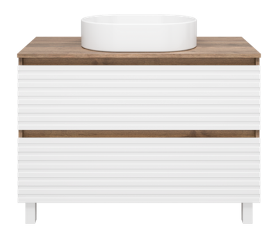Тумба под раковину Brevita Dakota 100 (белая)