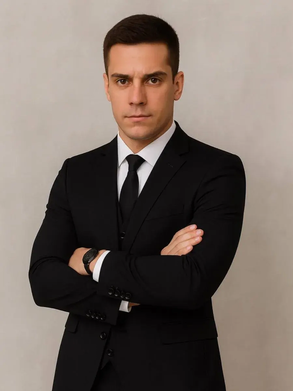 Костюм классический тройка