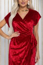 Платье Тайна жемчужины (красное) П12270-35 LT Collection