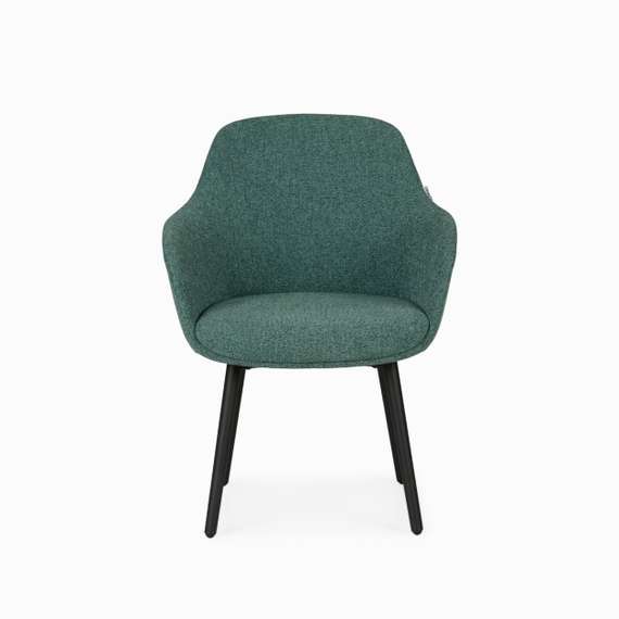 Кресло Lucio зеленая ткань