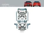 Обвес переделка для BMW 6 серии F06/F12/F13 Купе/Кабриолет 2011-2017 в стиле M6 БМВ